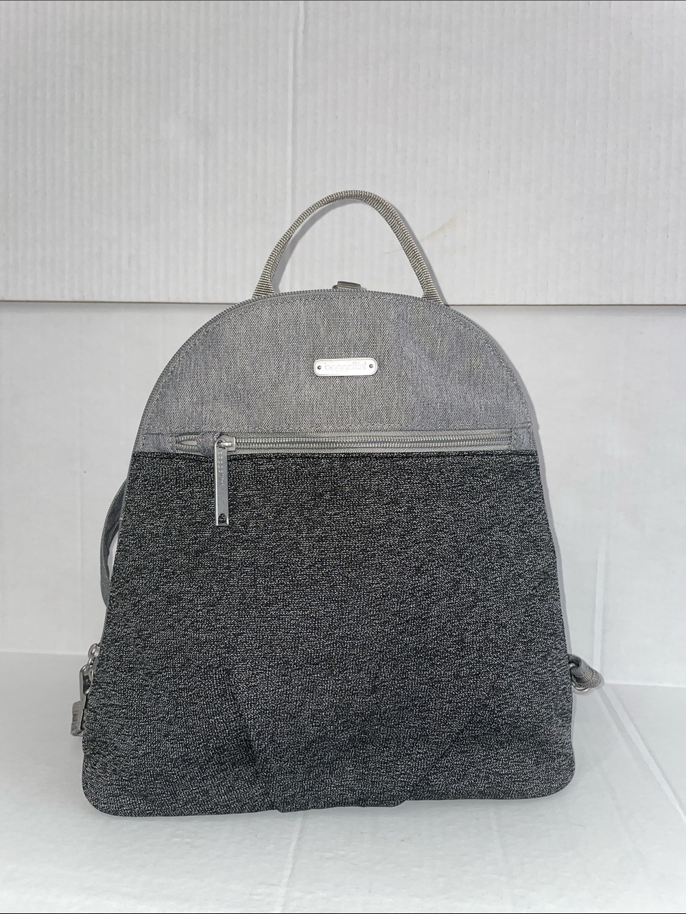 Baggallini Gray Two-Tone Women's Backpack New with Tags